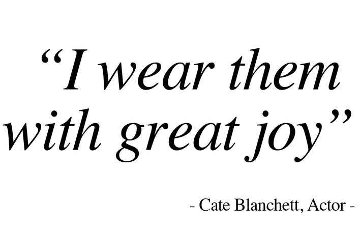 Cate Blanchett testimonials Vassilisa scarves