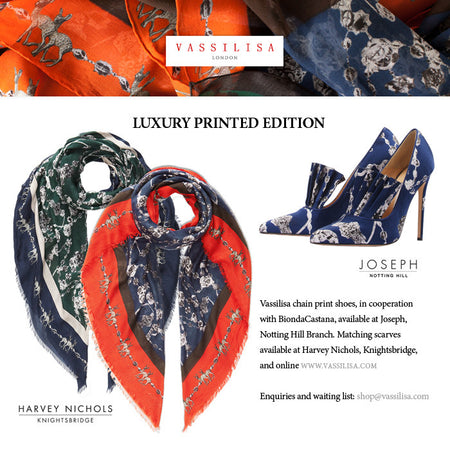 VASSILISA shoes collaboration